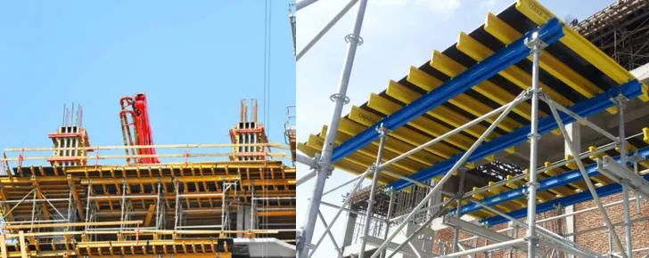 Flying Fast Forming Table Formwork for Housing Slab Beam Construction